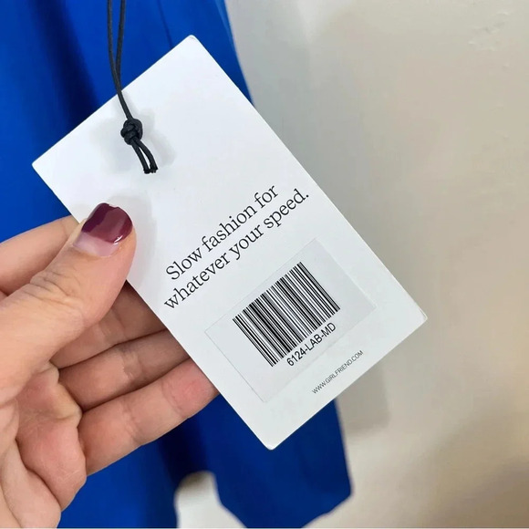 Girlfriend Collective Blue Dress - Picture 5 of 11